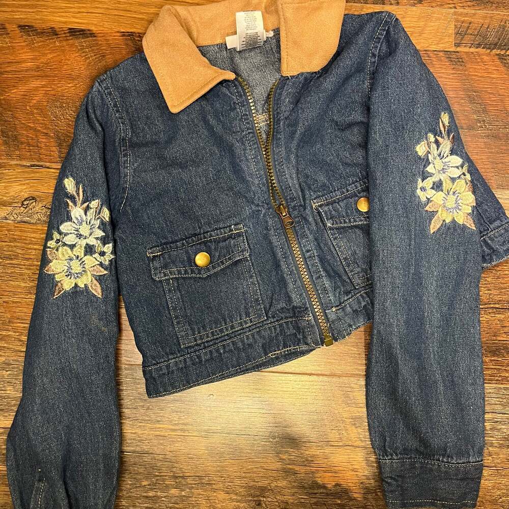 Girls Little Lass Denim Jacket